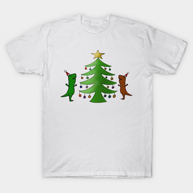 Christmas Tree T-Shirt by Joker & Angel